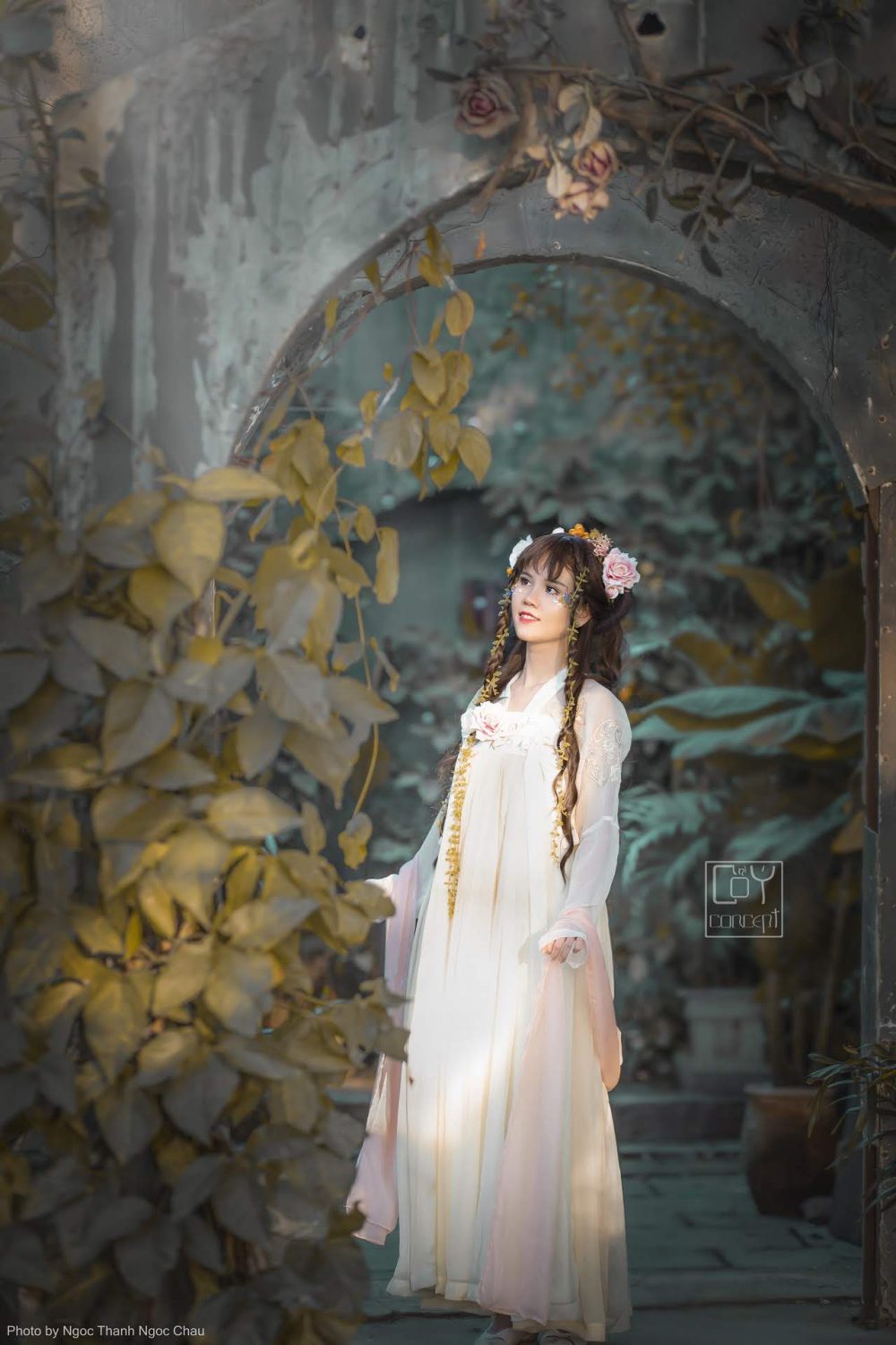 DAISY IN WONDERLAND - SPRING FAIRY - Một bộ ảnh hiện đại kết hợp với hán phục pha một chút cổ trang - Hình 2