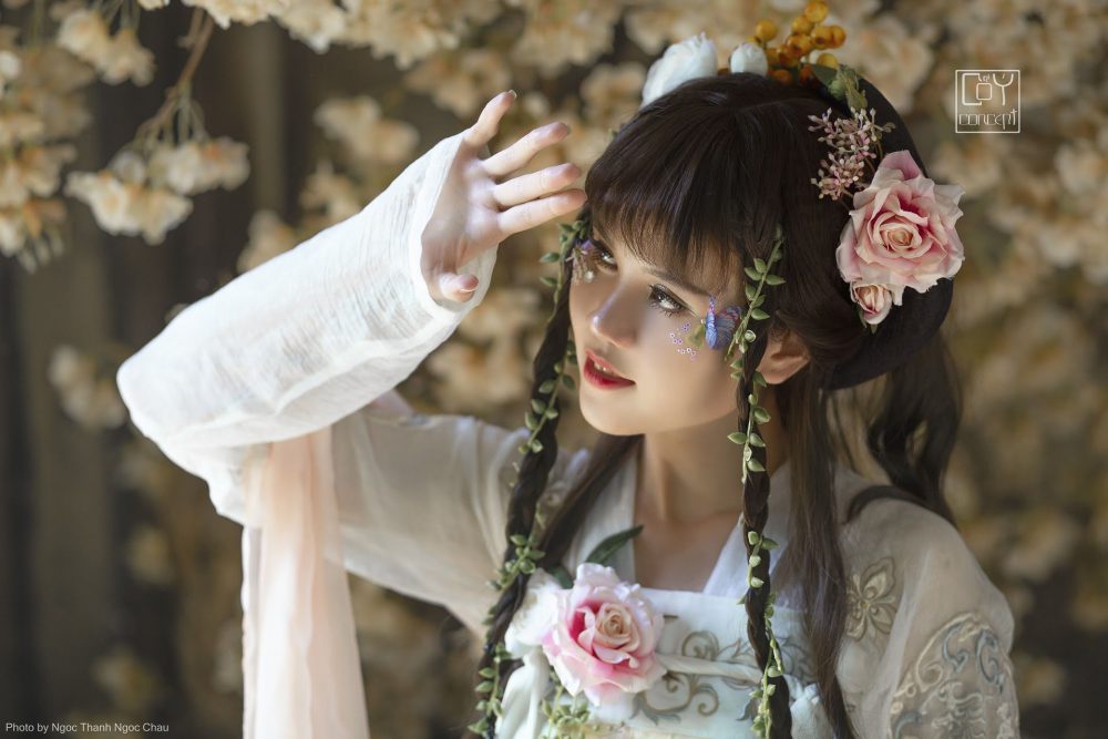 DAISY IN WONDERLAND - SPRING FAIRY - Một bộ ảnh hiện đại kết hợp với hán phục pha một chút cổ trang - Hình 3