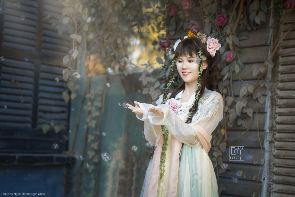 DAISY IN WONDERLAND - SPRING FAIRY - Một bộ ảnh hiện đại kết hợp với hán phục pha một chút cổ trang - Hình 4