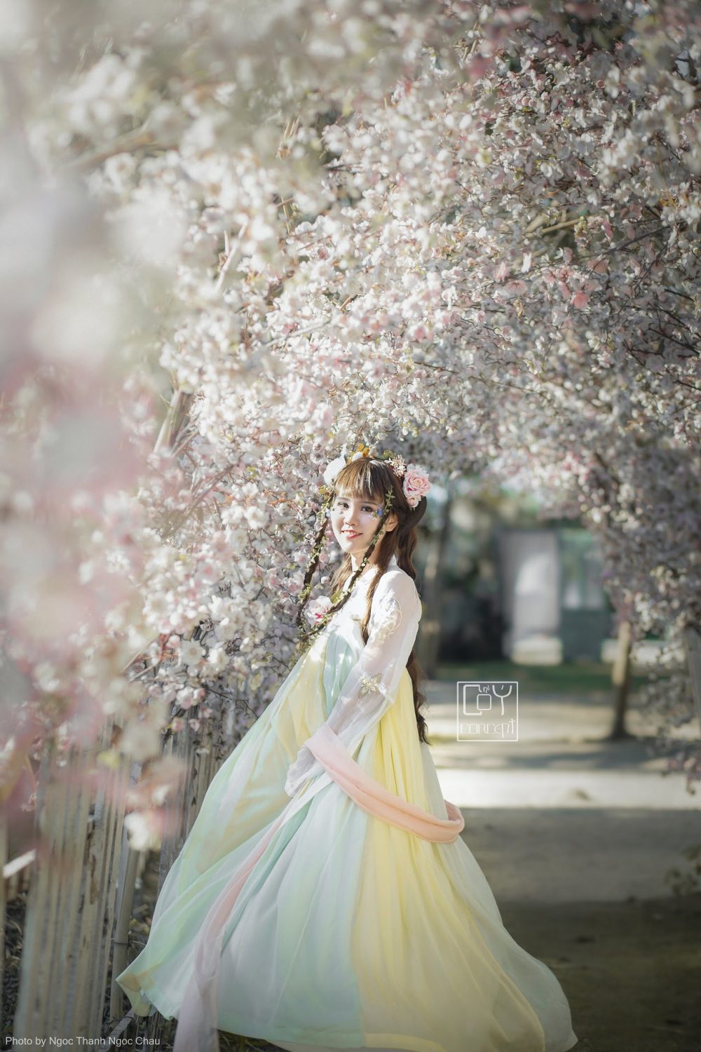 DAISY IN WONDERLAND - SPRING FAIRY - Một bộ ảnh hiện đại kết hợp với hán phục pha một chút cổ trang - Hình 6