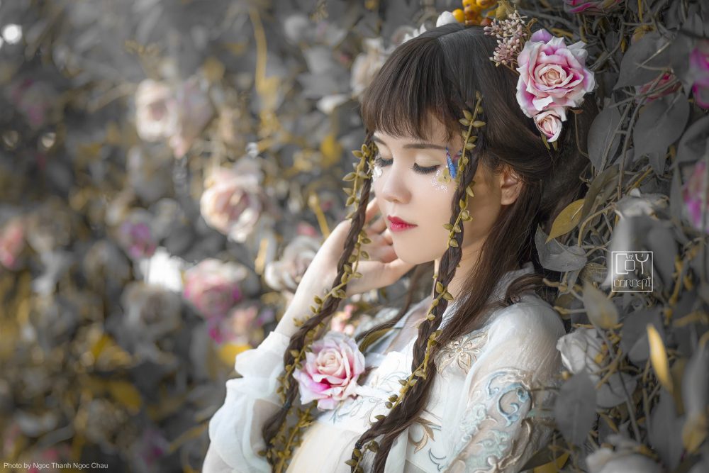 DAISY IN WONDERLAND - SPRING FAIRY - Một bộ ảnh hiện đại kết hợp với hán phục pha một chút cổ trang - Hình 8